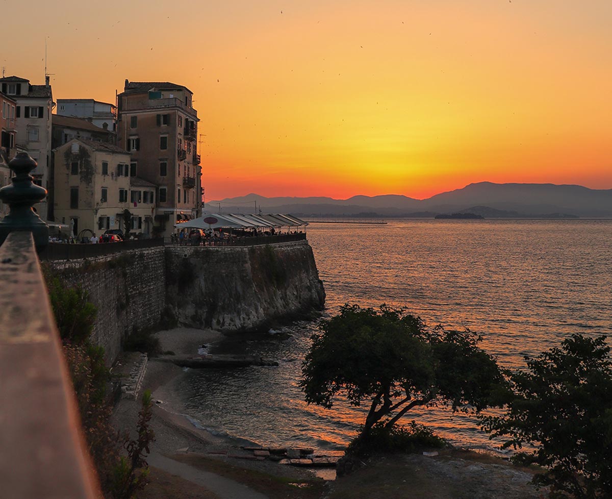 Corfu old town